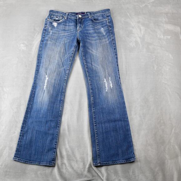 VIGOSS Jeans Womens 8 (32x30) London Boot Blue Denim P2520J - Picture 1 of 10